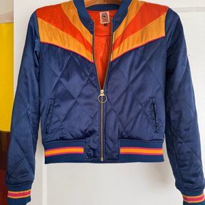 Navy Rising Sun bomber Jacket